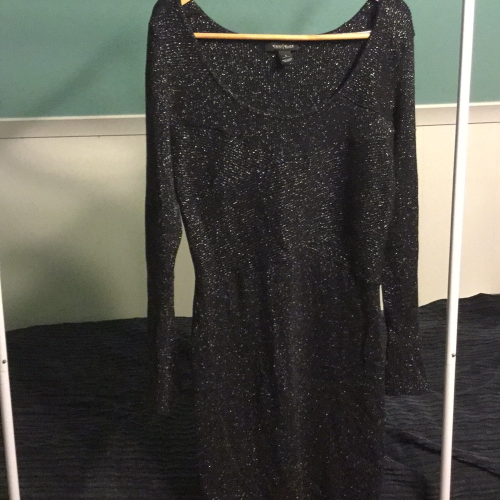 Sparkly Sweater Dress